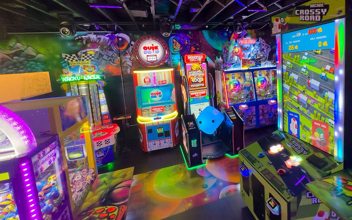Games at 999 Arcade in Old Town Camarillo