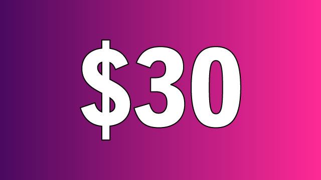 $30 arcade card package