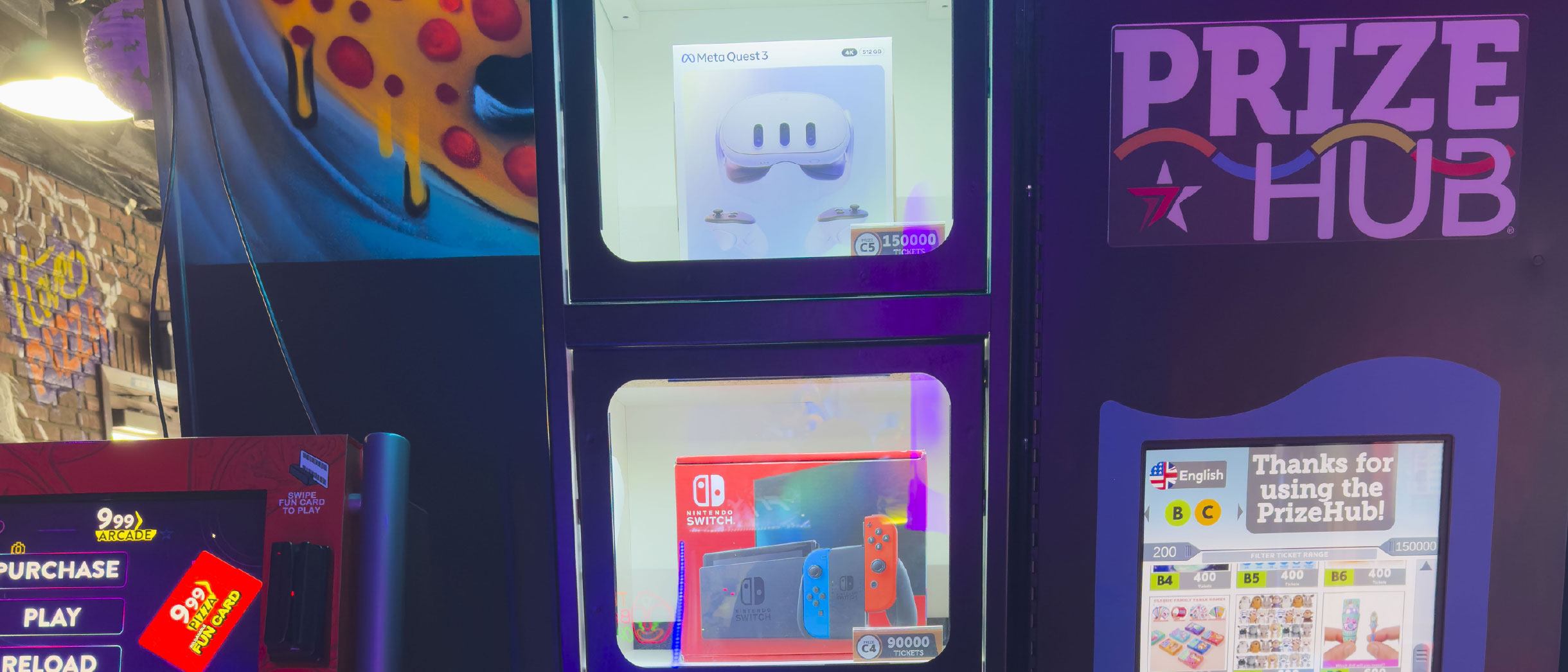 Locker prizes up to 150,000 tickets